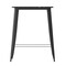 Flash Furniture 31.5 SQ Bar Top Table Black Poly Top/Black Frame JJ-T14619H-80-BKBK-GG - alternate 8